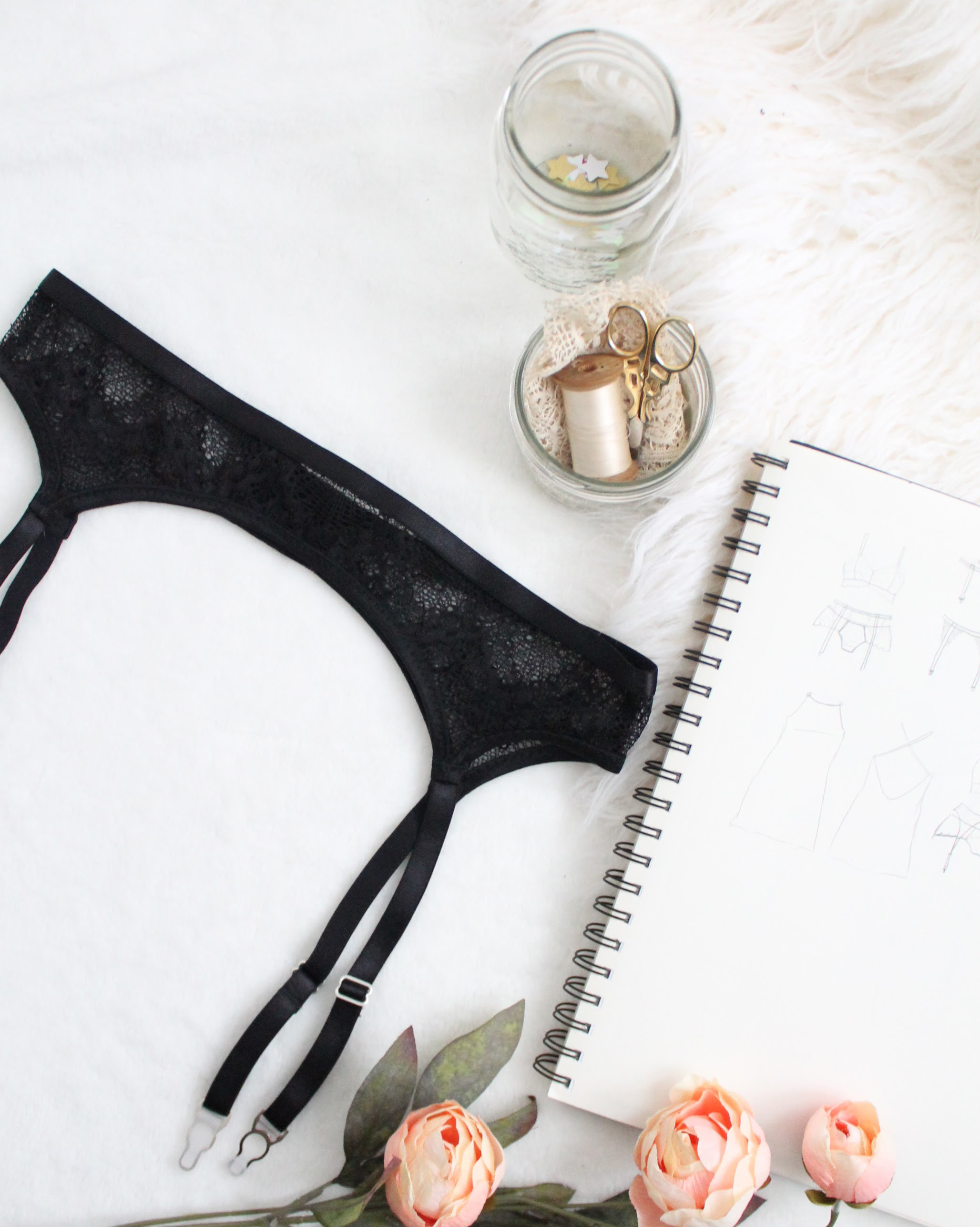 Mina Garter Suspender Belt PDF Sewing Pattern – Ohhh Lulu