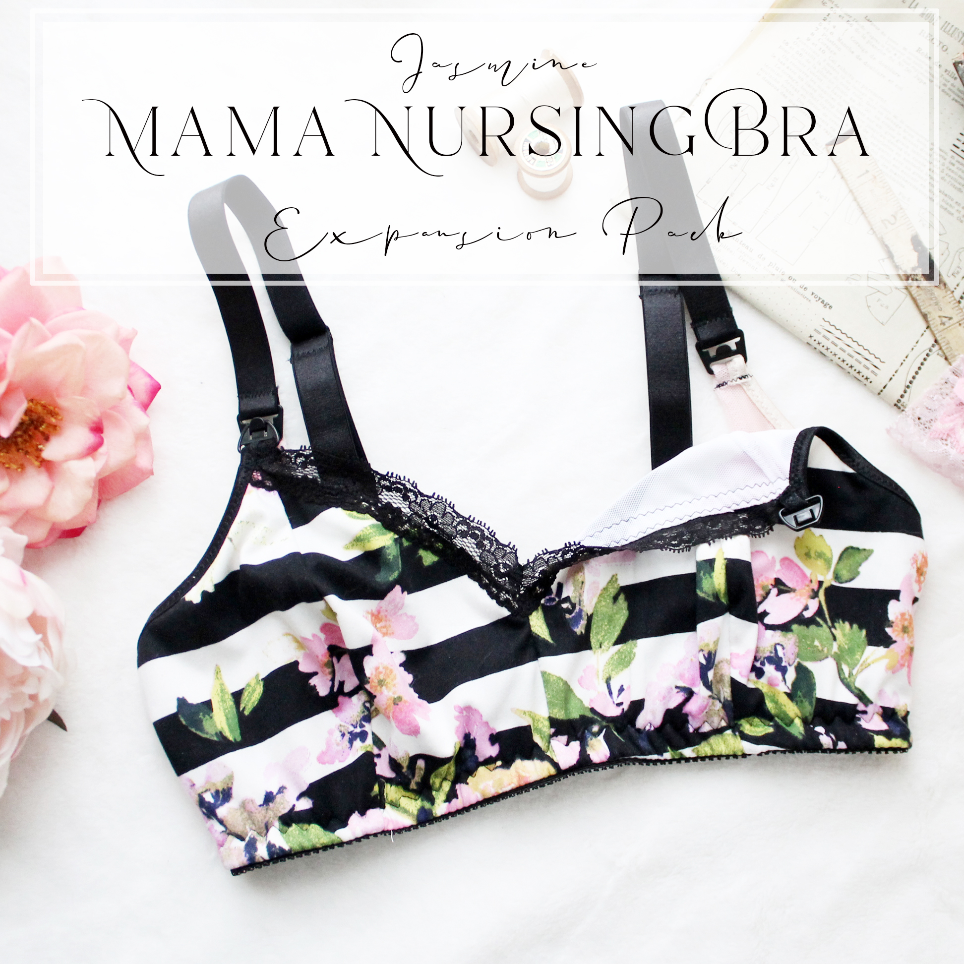Queen Bee - New Mama Sara Bra & Postpartum Shorts Bundle